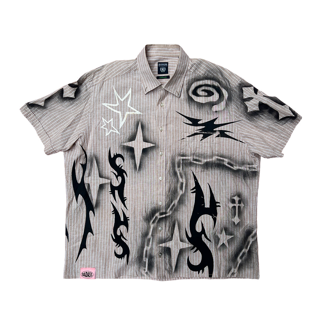 Custom button up shirt  #7 SIZE XL