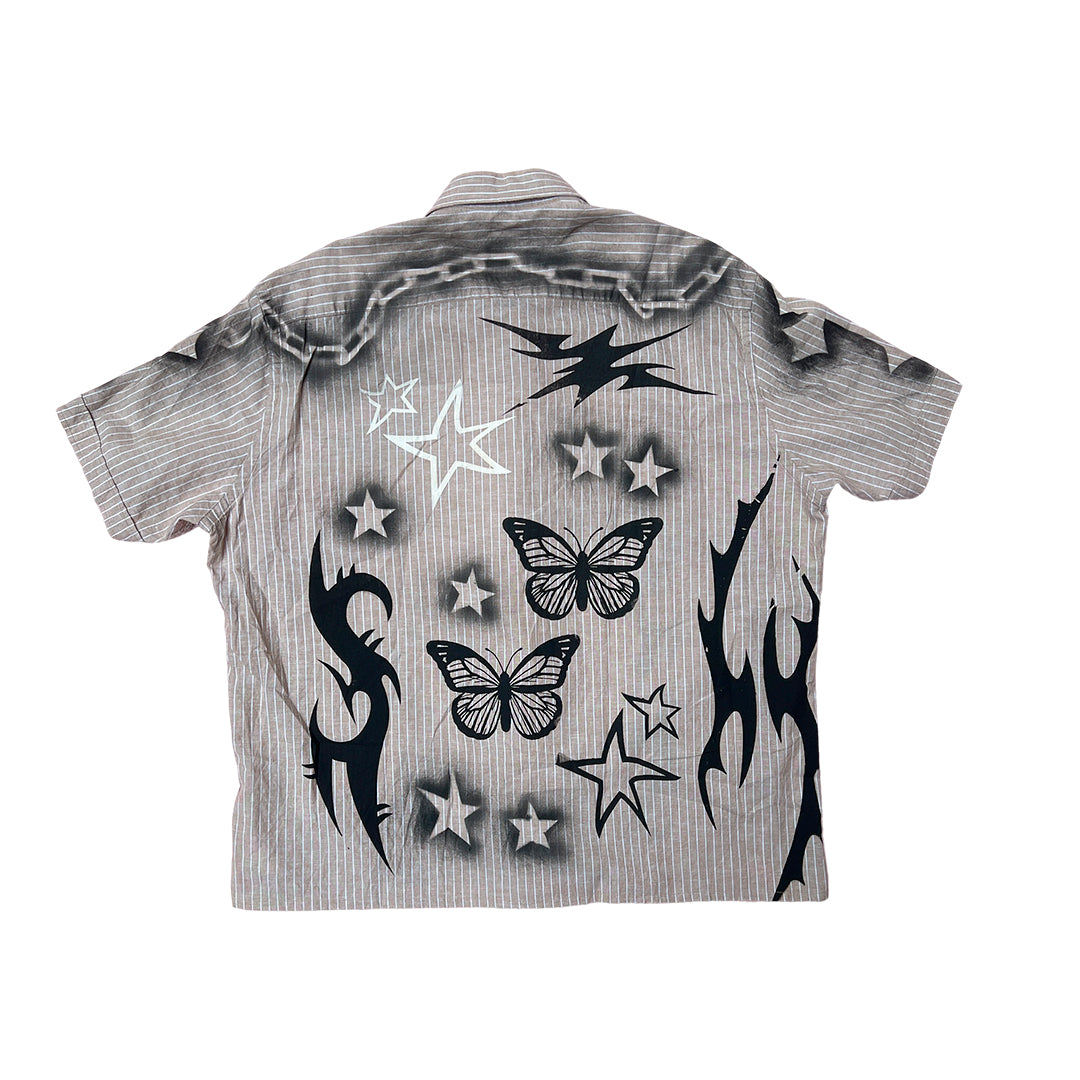 Custom button up shirt  #7 SIZE XL