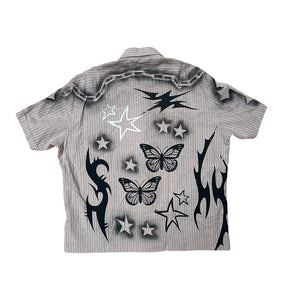Custom button up shirt  #7 SIZE XL