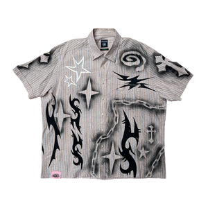 Custom button up shirt  #7 SIZE XL