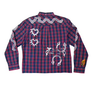 Custom button up shirt  #4 SIZE M