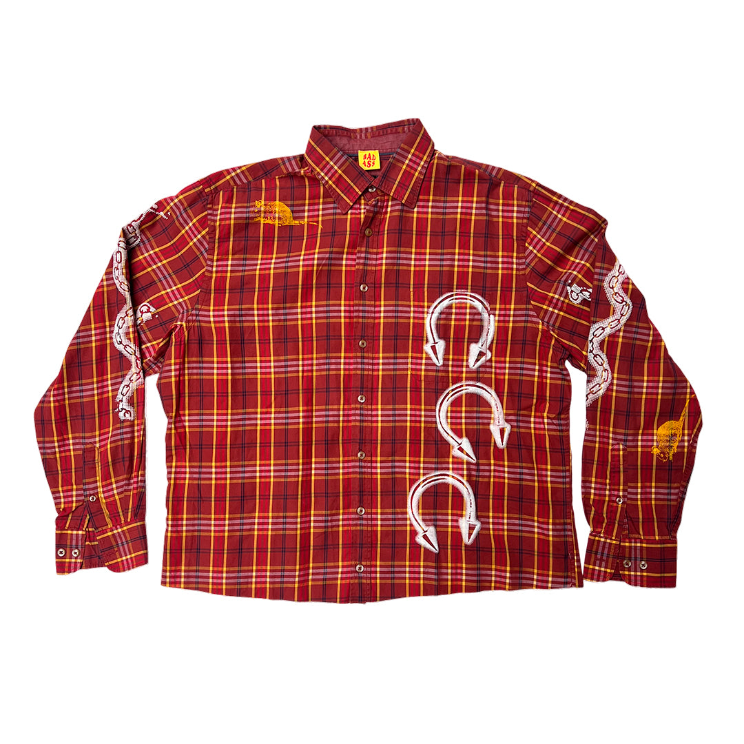 Custom button up shirt  #3 SIZE XL