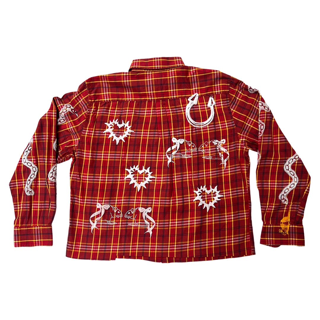 Custom button up shirt  #3 SIZE XL