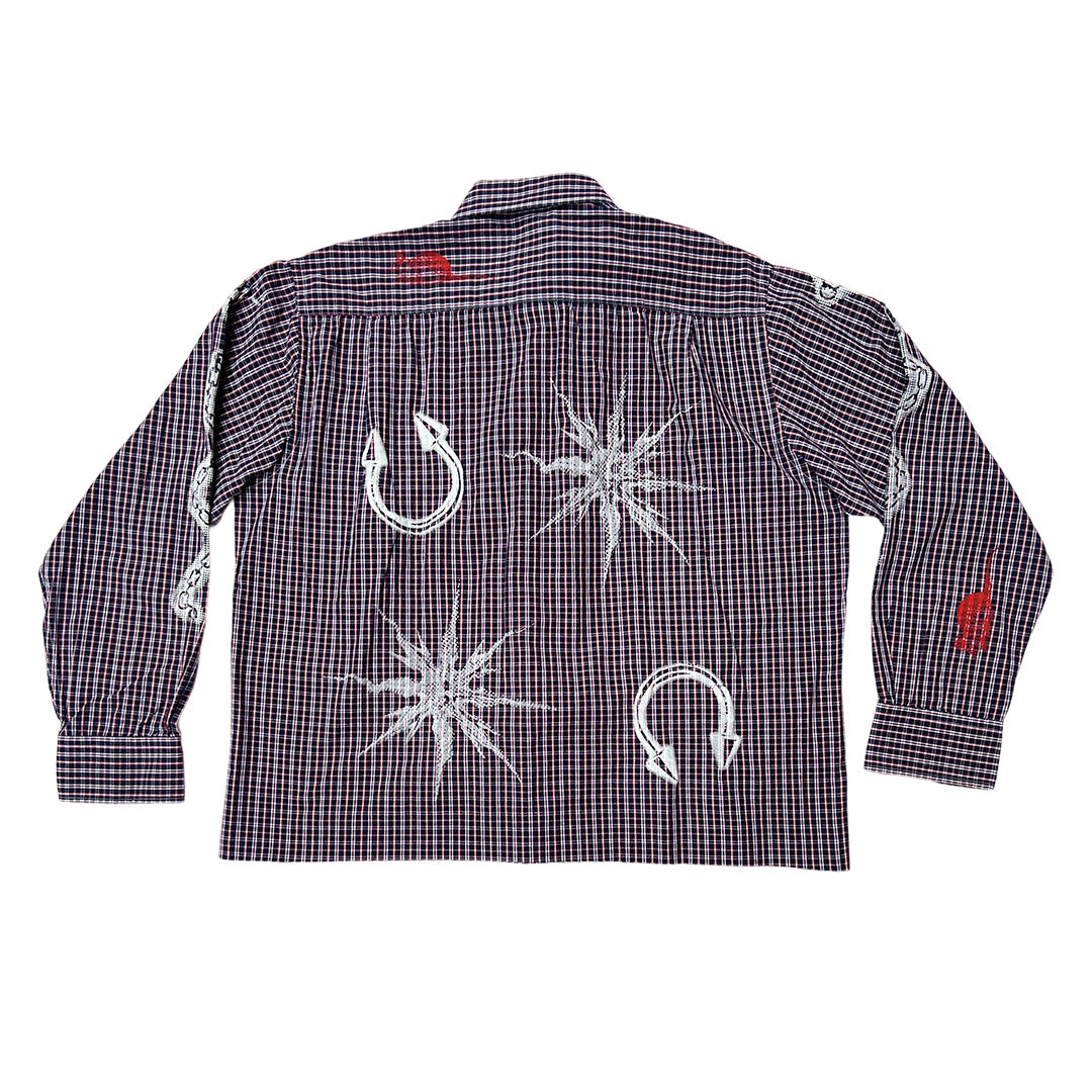 Custom button up shirt  #6 SIZE XL