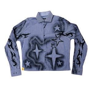 Custom button up shirt  #5 SIZE L