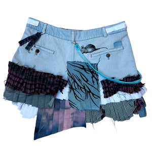 Pleated Putiskirt  #2 SIZE M