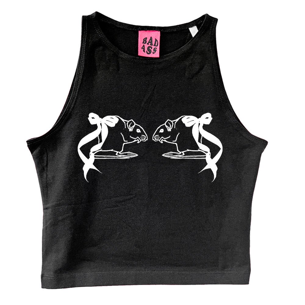 Rats ♥ crop top
