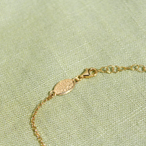 Badass Logo Closure of Clit Silver Necklace. Gold Plated and Made in Italy.