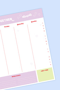 Timeless Weekly Planner